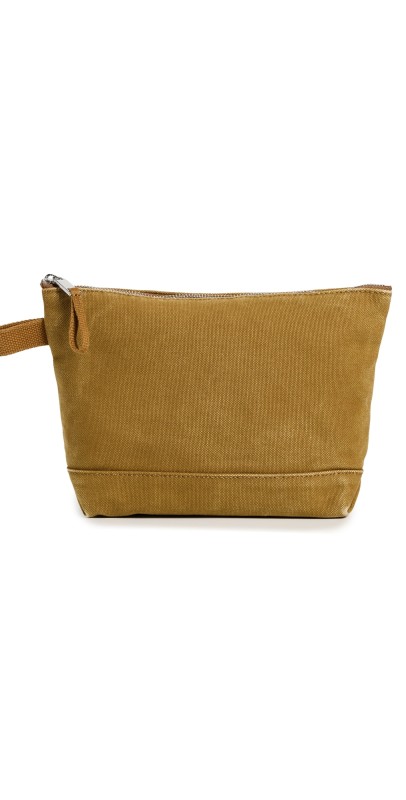 Alex Mill The Perfect Canvas Pouch Golden Khak