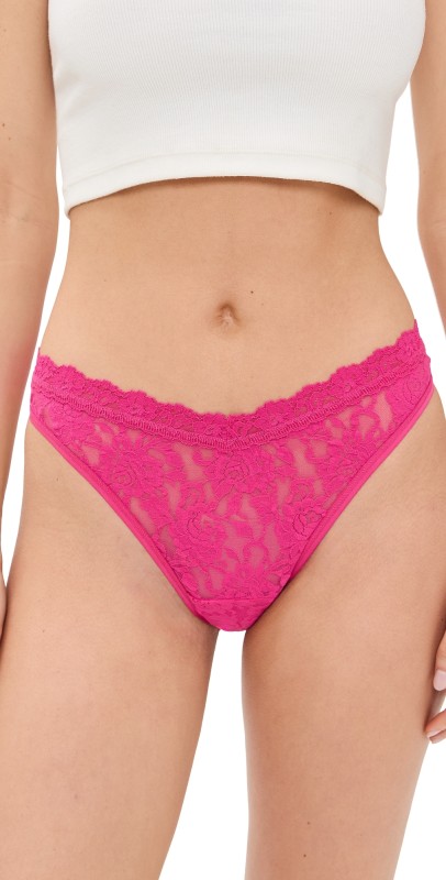 Hanky Panky V-Front High Cut Thong Un-Beet-Able