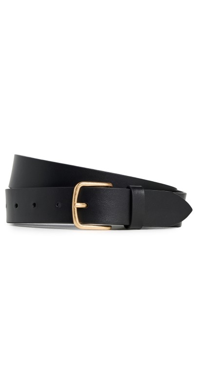 Vince Flat Belt Black