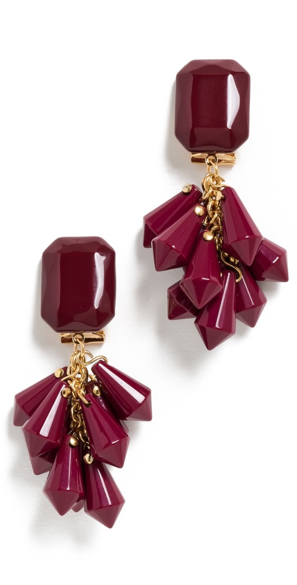 Rachel Comey Rapallo Earrings Plum