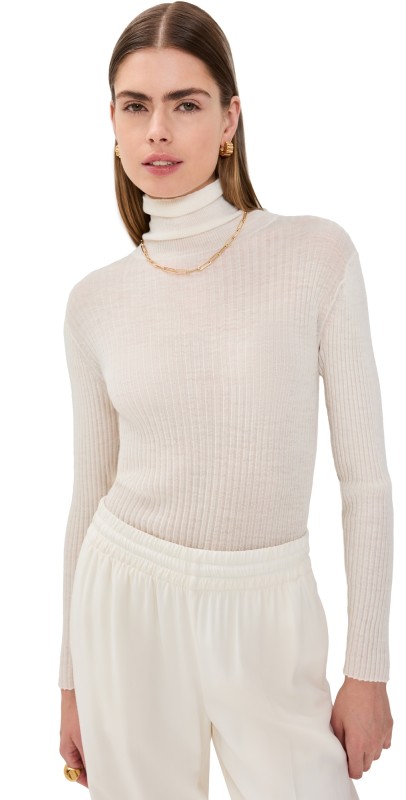 ANINE BING Kyle Sweater - Ivory Ivory