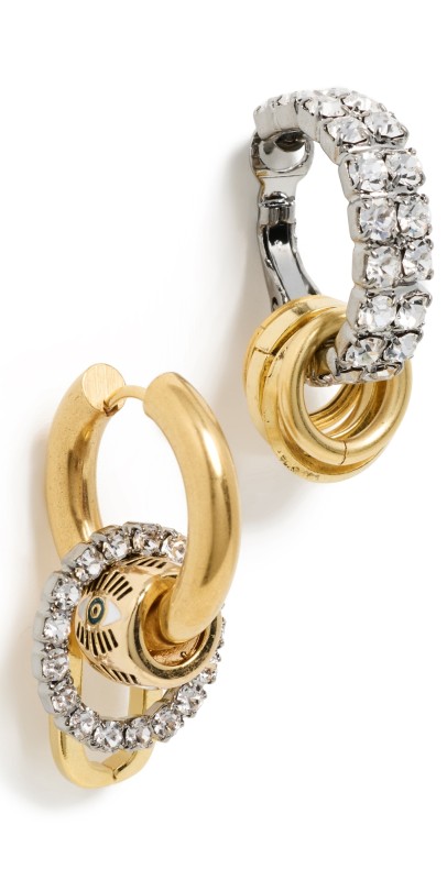 Elizabeth Cole Cynda Earrings Crystal