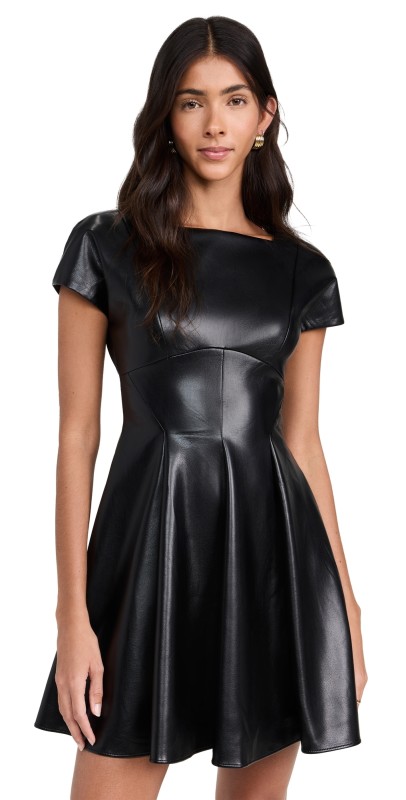 Amanda Uprichard Harper Dress Black