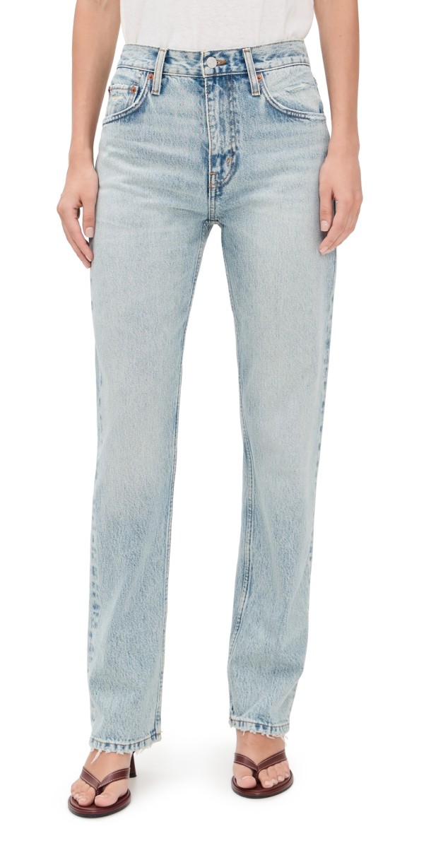RE/DONE The Blondie Jeans Ripped Tide