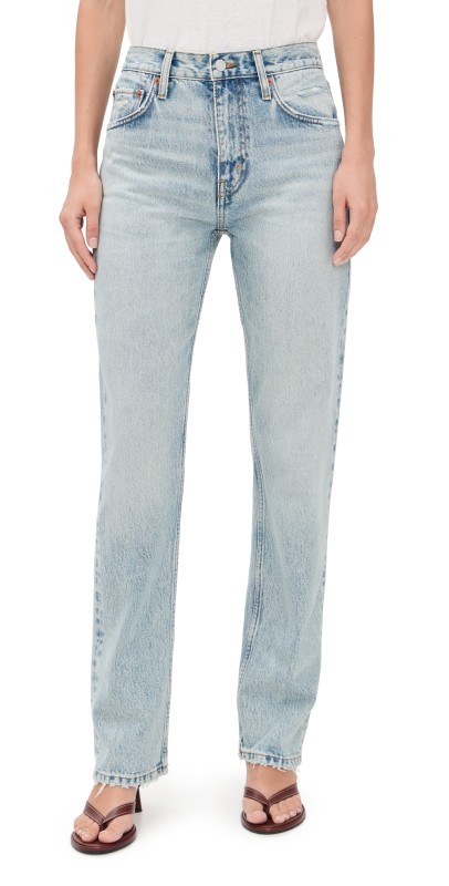 RE/DONE The Blondie Jeans Ripped Tide