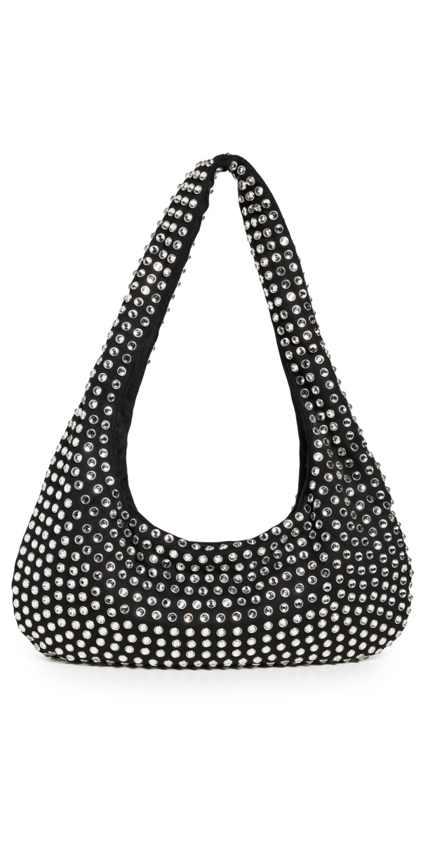 SIMONMILLER Crystal Figures Bag Black/Clear