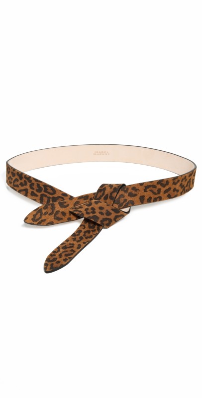 Isabel Marant Lecce Belt Leopard