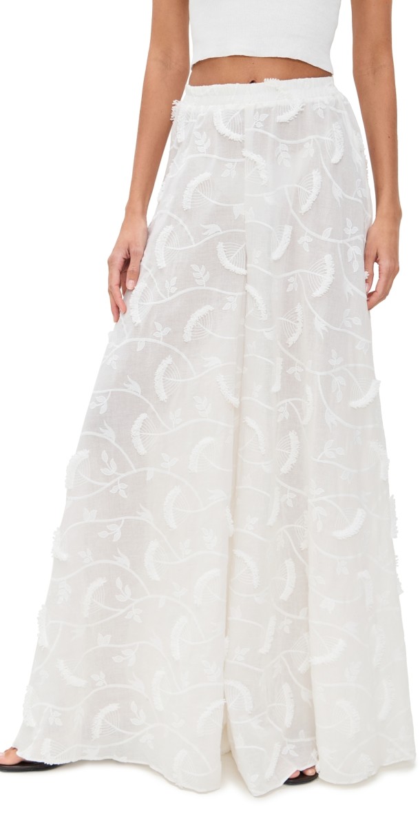 DIARRABLU Jant Pants Kheff Blanc