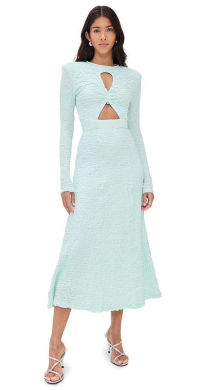 Sabina Musayev Alberta Dress Light Green