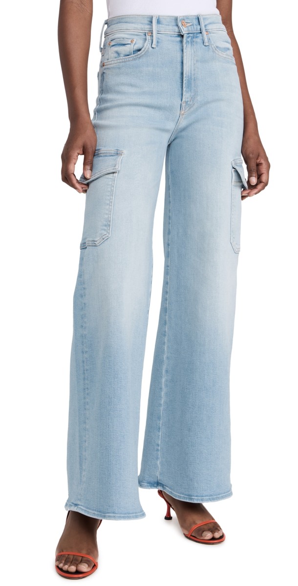 MOTHER The Undercover Cargo Sneak Jeans Sun Kissed