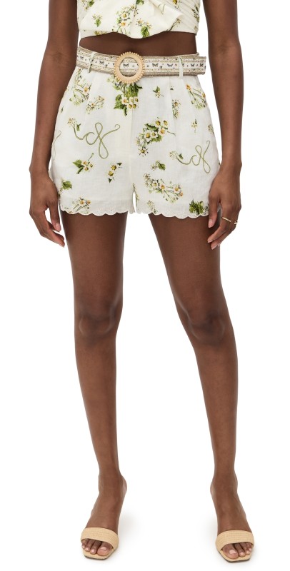 Camilla Tuck Front Shorts Botanical Utopia