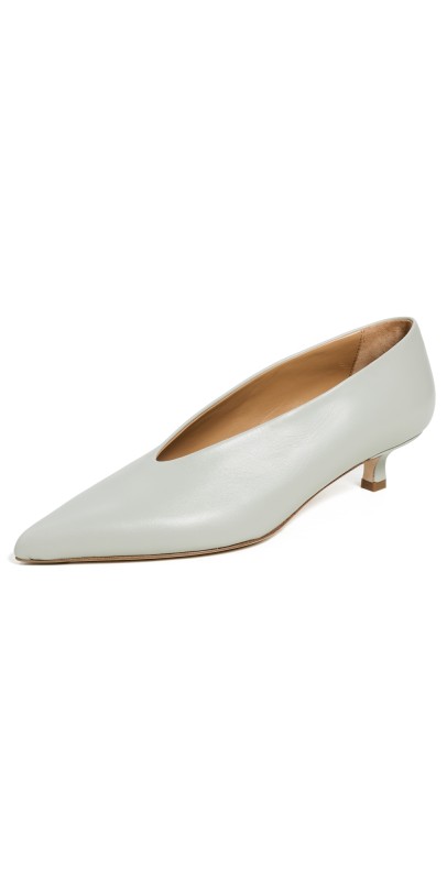 AEYDE Clara Nappa Leather Cloud Pumps Cloud
