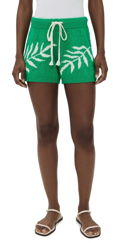 PJ Salvage Knit Shorts Baja Green