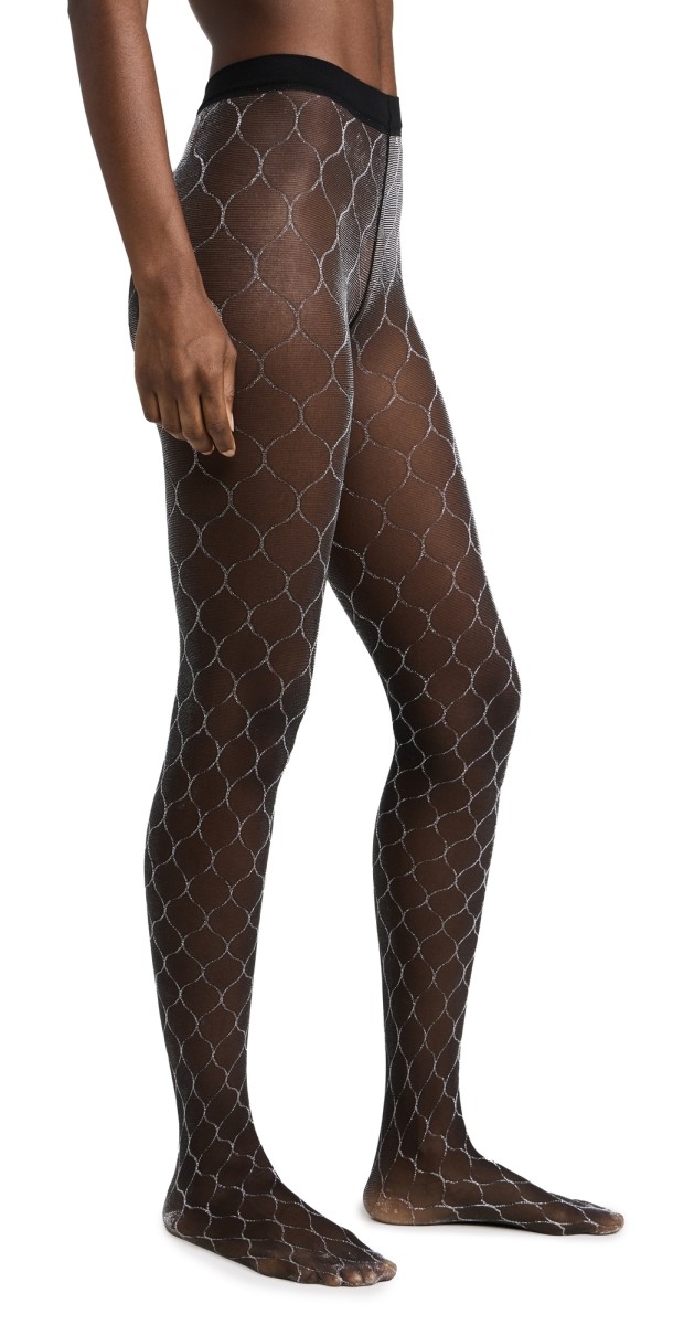 Falke Fascination Tights Black/Silver
