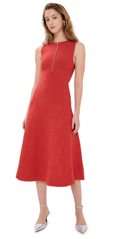 ALIGNE Vida Dress Red