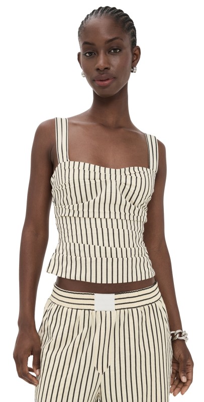 Lioness Cobain Corset Cream Stripe