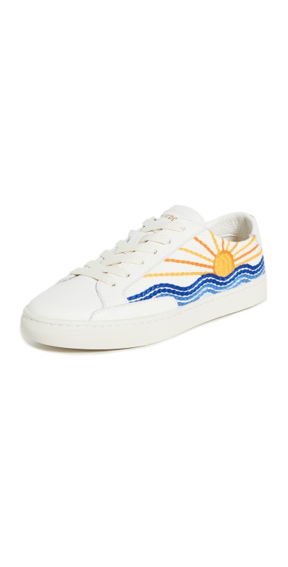 Soludos Sunrise Sunset Sneakers White