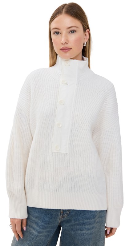 A. L.C. Griffen Pullover White