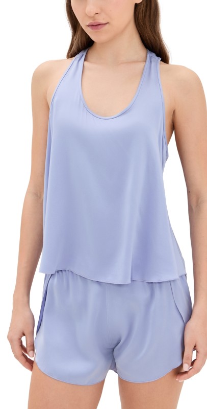 Lunya Washable Silk Tulip Back Set Periwinkle Eve