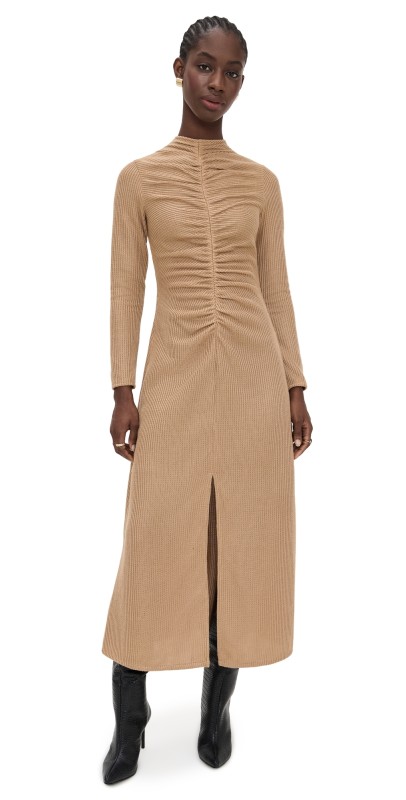 Maylé Vásquez Cascabel Dress Mocha