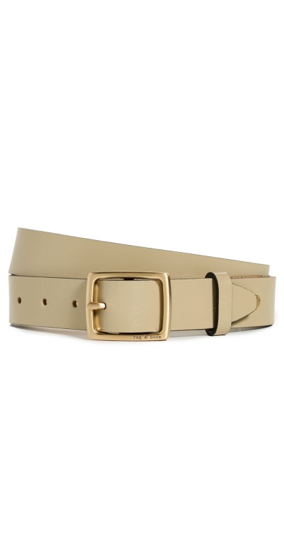 rag & bone Boyfriend Belt Dune