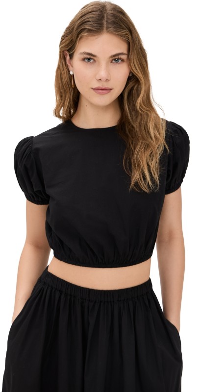 Playa Lucila Crew Top Black