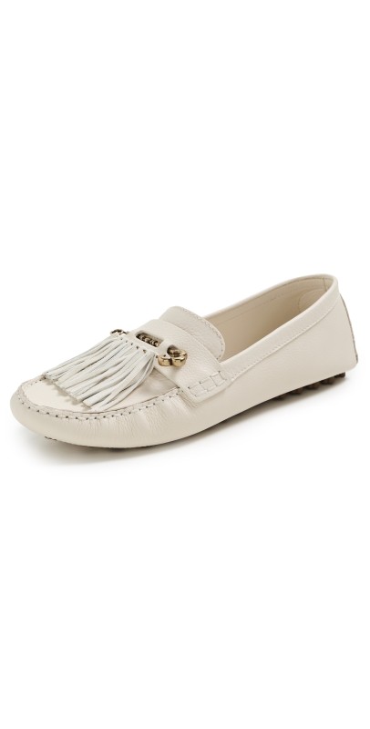 Larroudé Joy Loafers Ivory