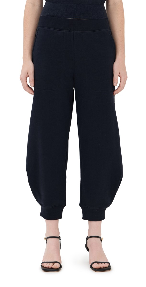 Tibi Calder Sweatpants Navy