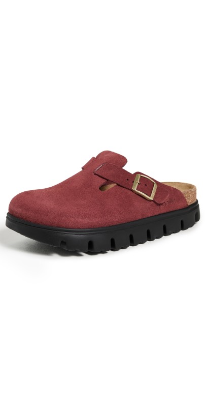 Birkenstock Boston Chunky Clogs Zinfandel