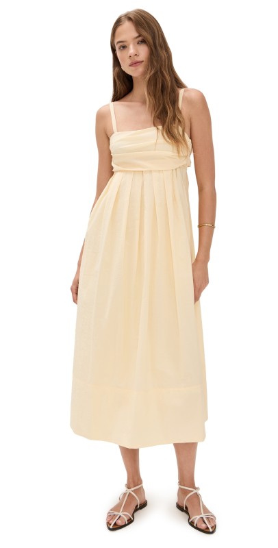 Proenza Schouler White Label Claudine Dress Light Butter