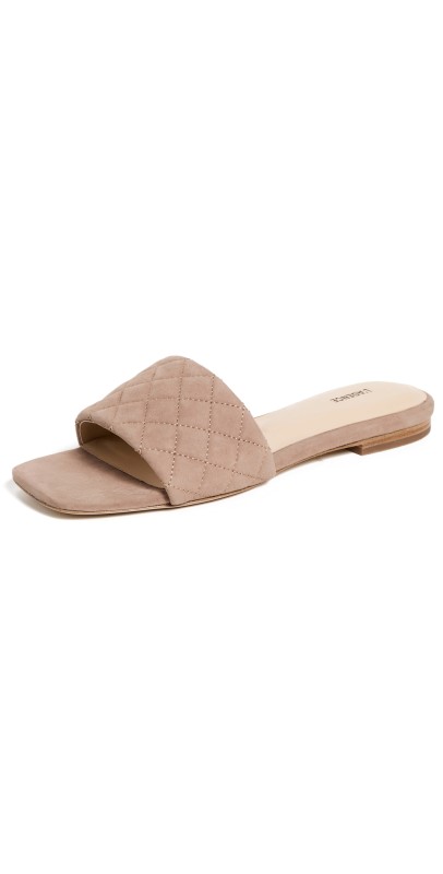 L'AGENCE Aloise Sandals Cappuccino Suede