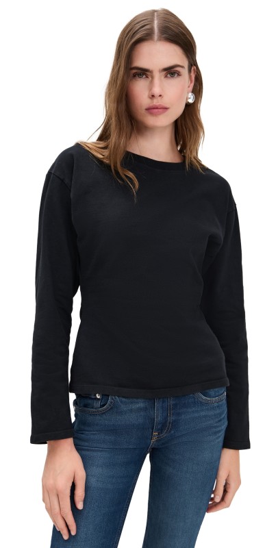 EB Denim Long Sleeve Eero Tee Tar