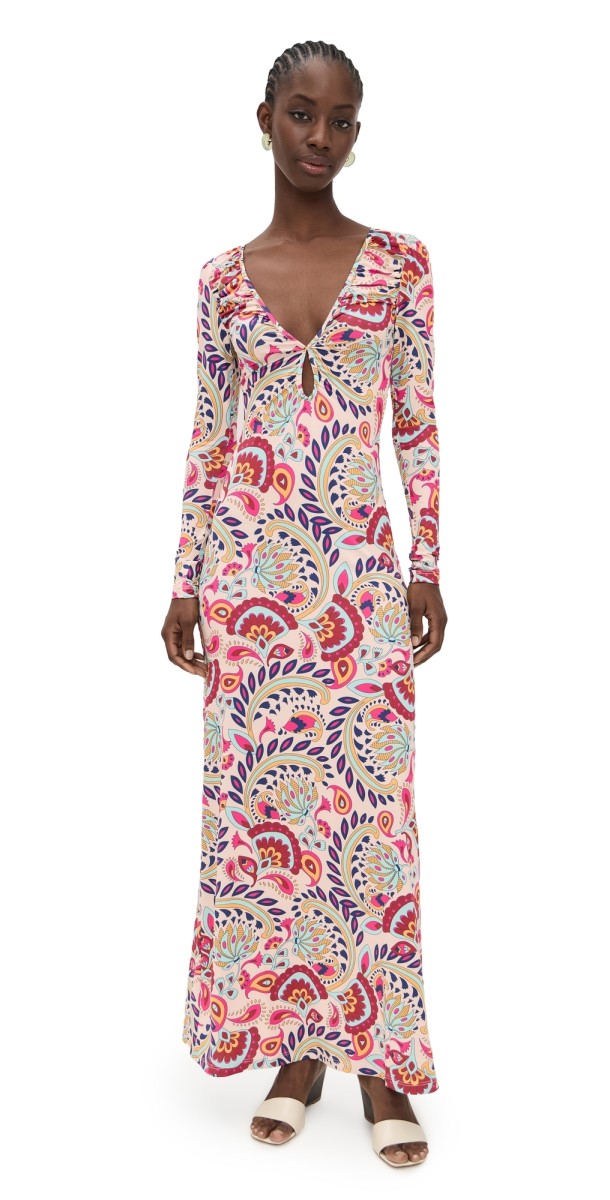 Eywasouls Malibu Diana Dress Pretty Paisley