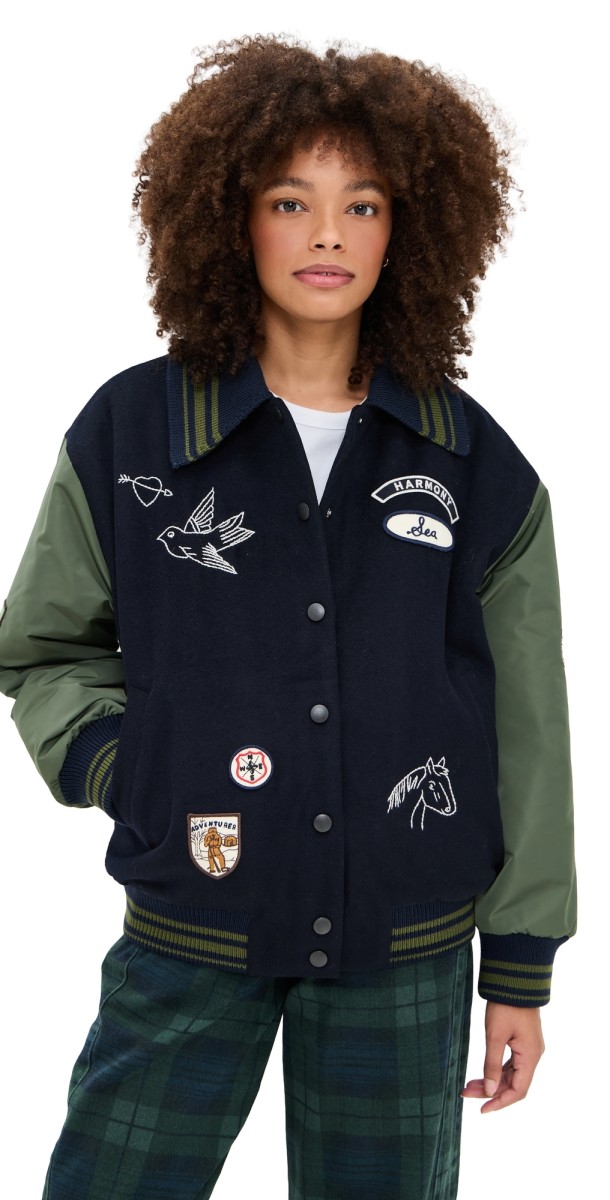 Sea Hester Solid Bomber Jacket Multi