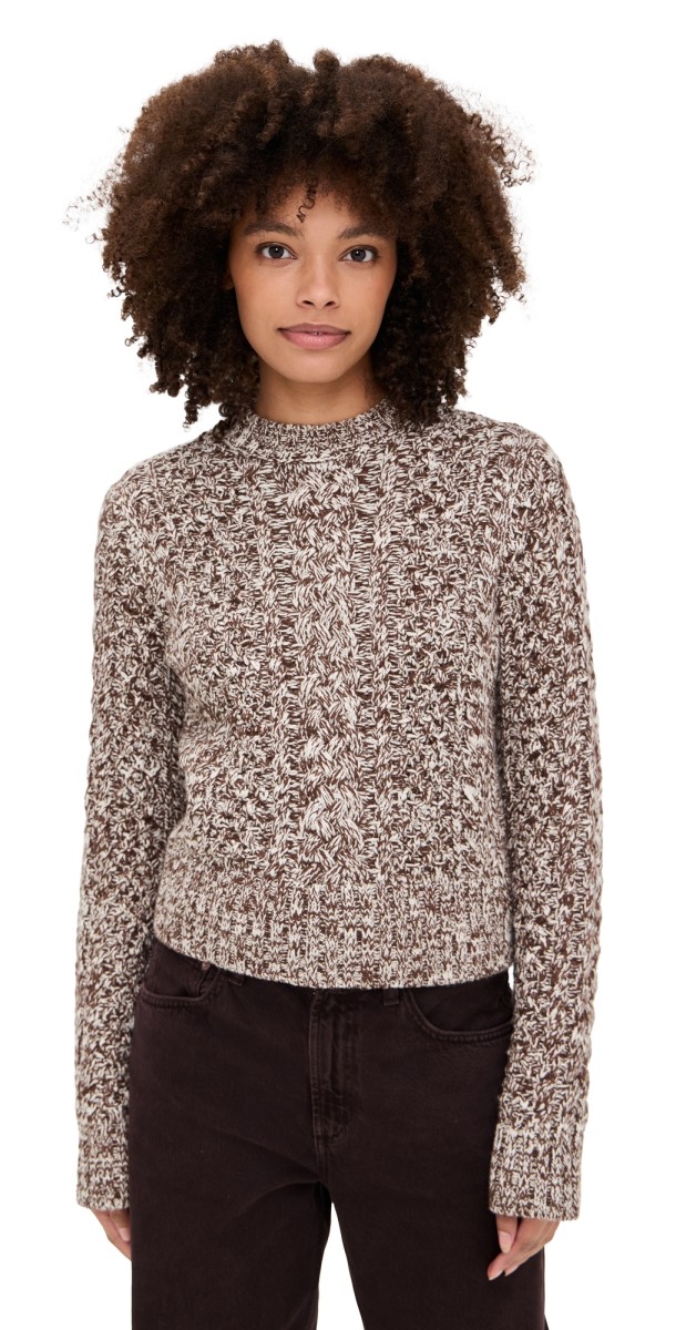 Pistola Quinn Sweater Chocolate Marl