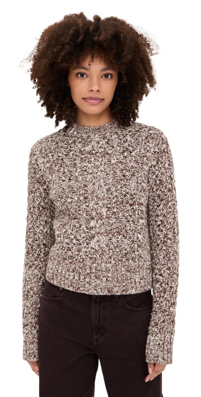 Pistola Quinn Sweater Chocolate Marl