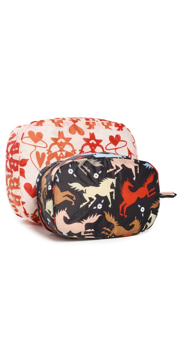 BAGGU Packing Cube Set Western Cut-Outs Western Cut-Outs
