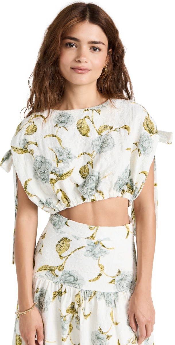 En Saison Jayla Top Sage Blue