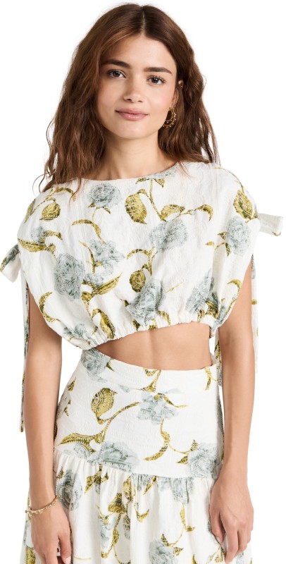 En Saison Jayla Top Sage Blue