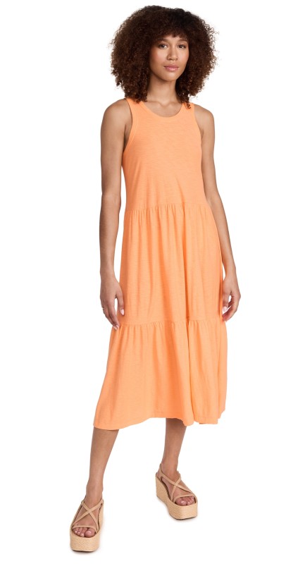 Nation LTD Melissa Tiered Tank Dress Tang