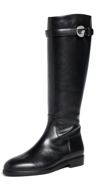 Coperni Cavalier Flat Boots Black