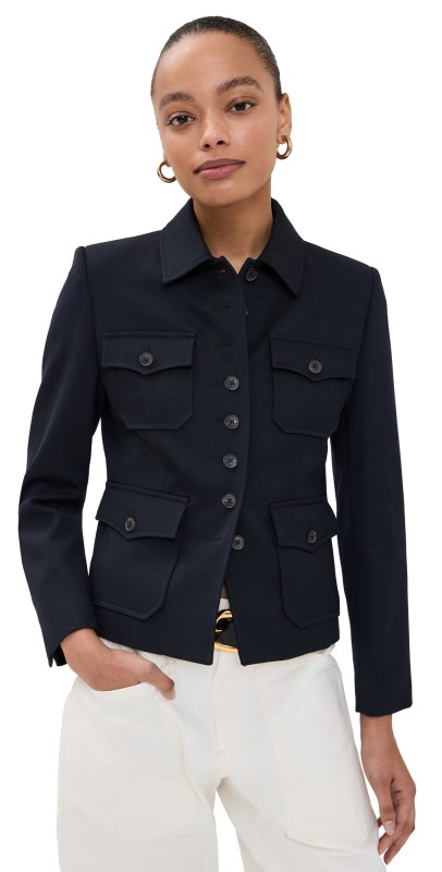Nili Lotan Jamison Jacket Midnight