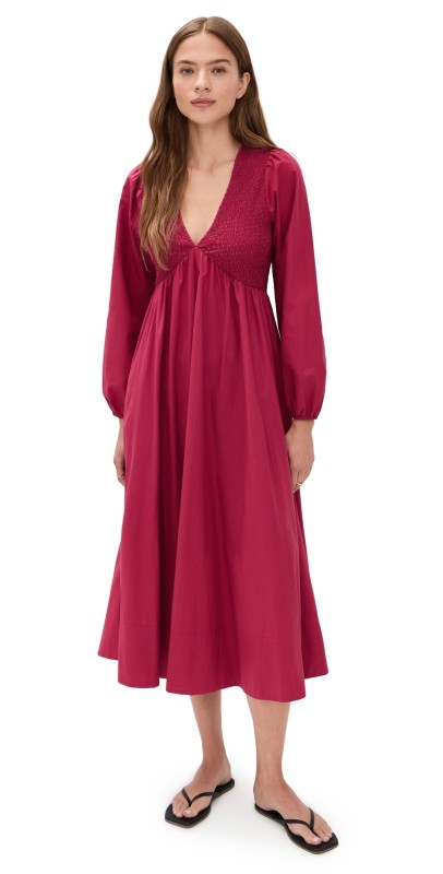 XIRENA Luella Dress Mulberry