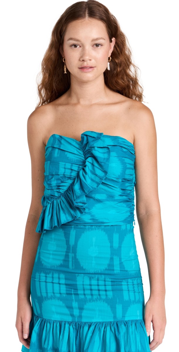 Ro's Garden Hidalgo Top Turquoise
