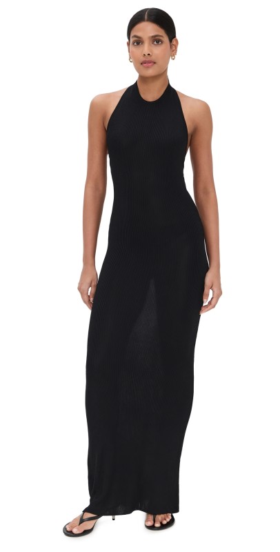 Nili Lotan Gertrude Sweater Dress Black