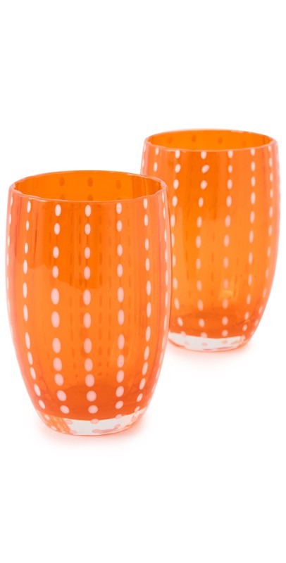 Zafferano Perle Tumbler Set of 2 Orang