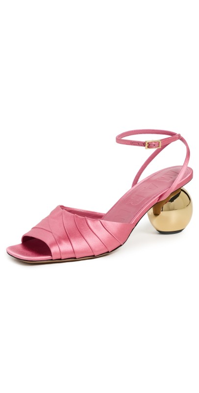 Marni Satin Sandals Camellia