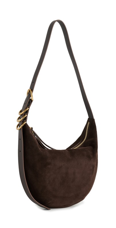 rag & bone Mercer Medium Hobo Bag Choc