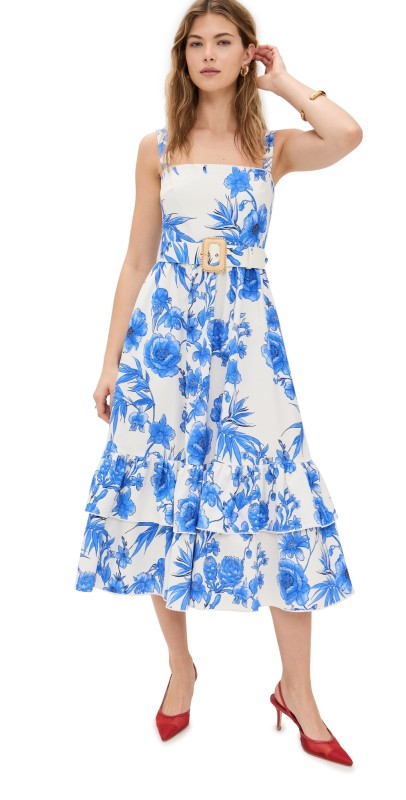 Borgo de Nor Dani Dress Antigua/Blue