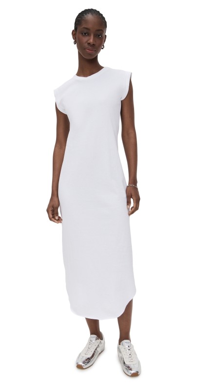 Frank & Eileen Cory Vintage Muscle Tee Dress White